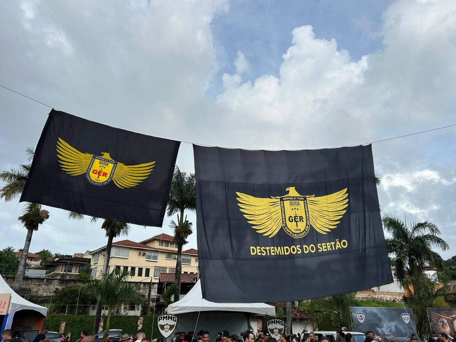 Atletas da Corrida do GER durante o percurso