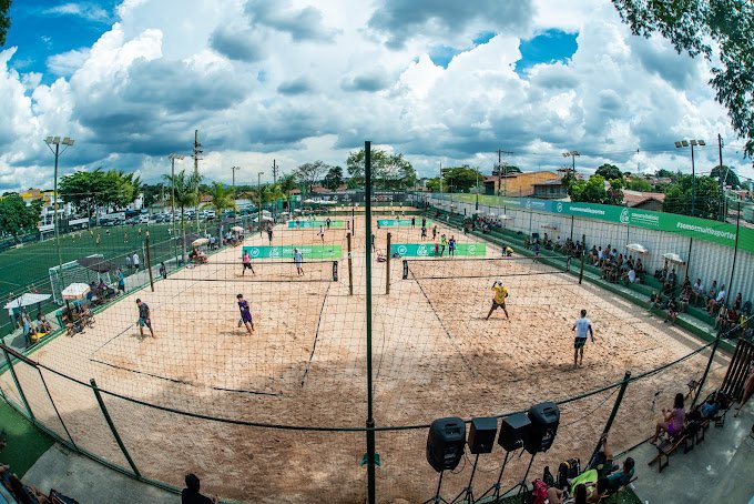 Arena de Beach Tennis na Pampulha em Belo Horizonte
